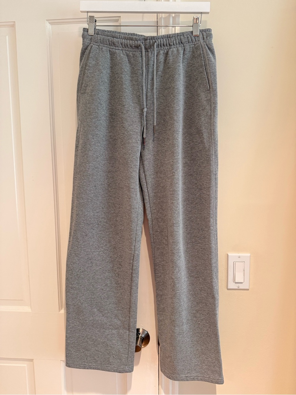 Jolyn Clothing Gray Drawstring Track Pants